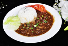 ൺ M00452 ̨±ⷹ Rice with stewed pork Taiw